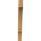 Ekena Millwork 4"W x 32"D x 40"H Balboa Rough Sawn Knee Brace, Western Red Cedar BRC04X32X40BOA00RWR - alternate 4